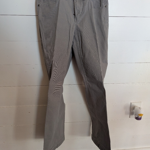 Duluth Trading Co Denim - Duluth Trading Company Women's Gray Carpenter Pants